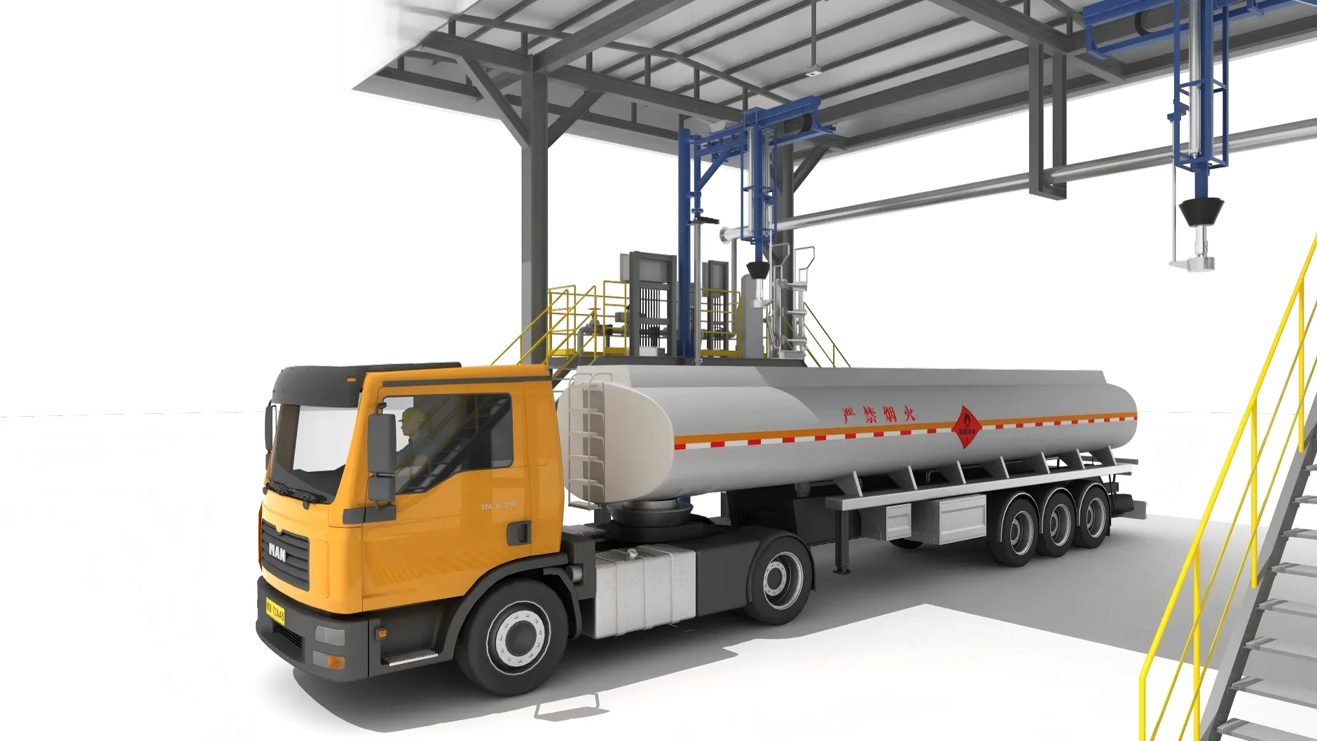 Cantilever Type Fully Automatic Intelligent Aligned Fluid Loading Arm