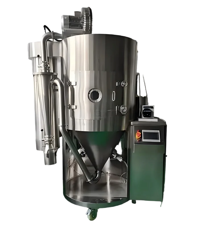 Centrifugal spray dryer for biological products