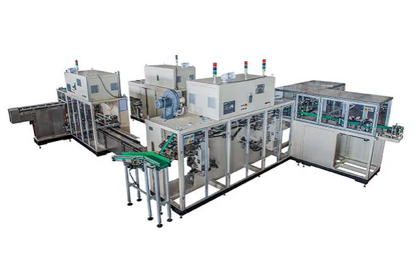 High Speed Sanitary Napkin Counting Stacker and Packer