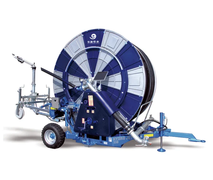 Hose reel sprinkler irrigator