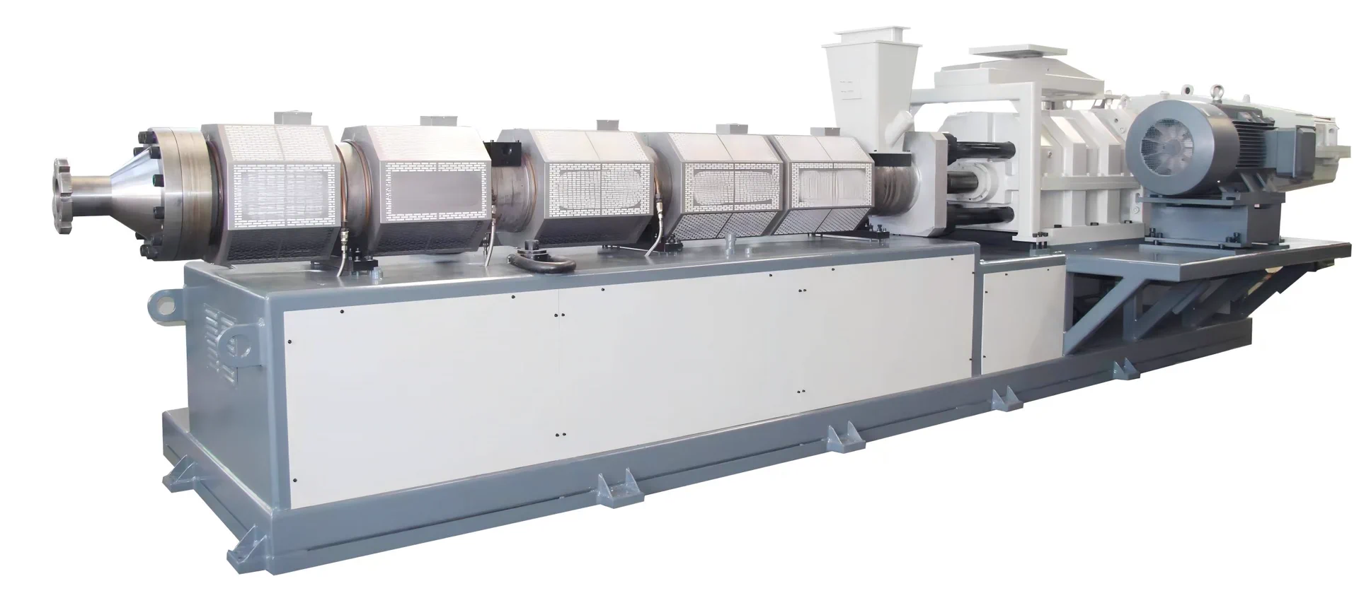 Parallel twin screw extruder
