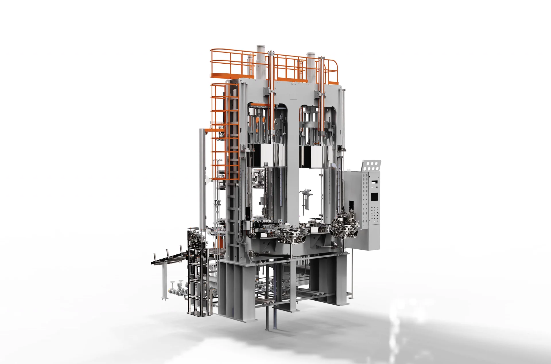 Semi-steel Hydraulic Curing Press