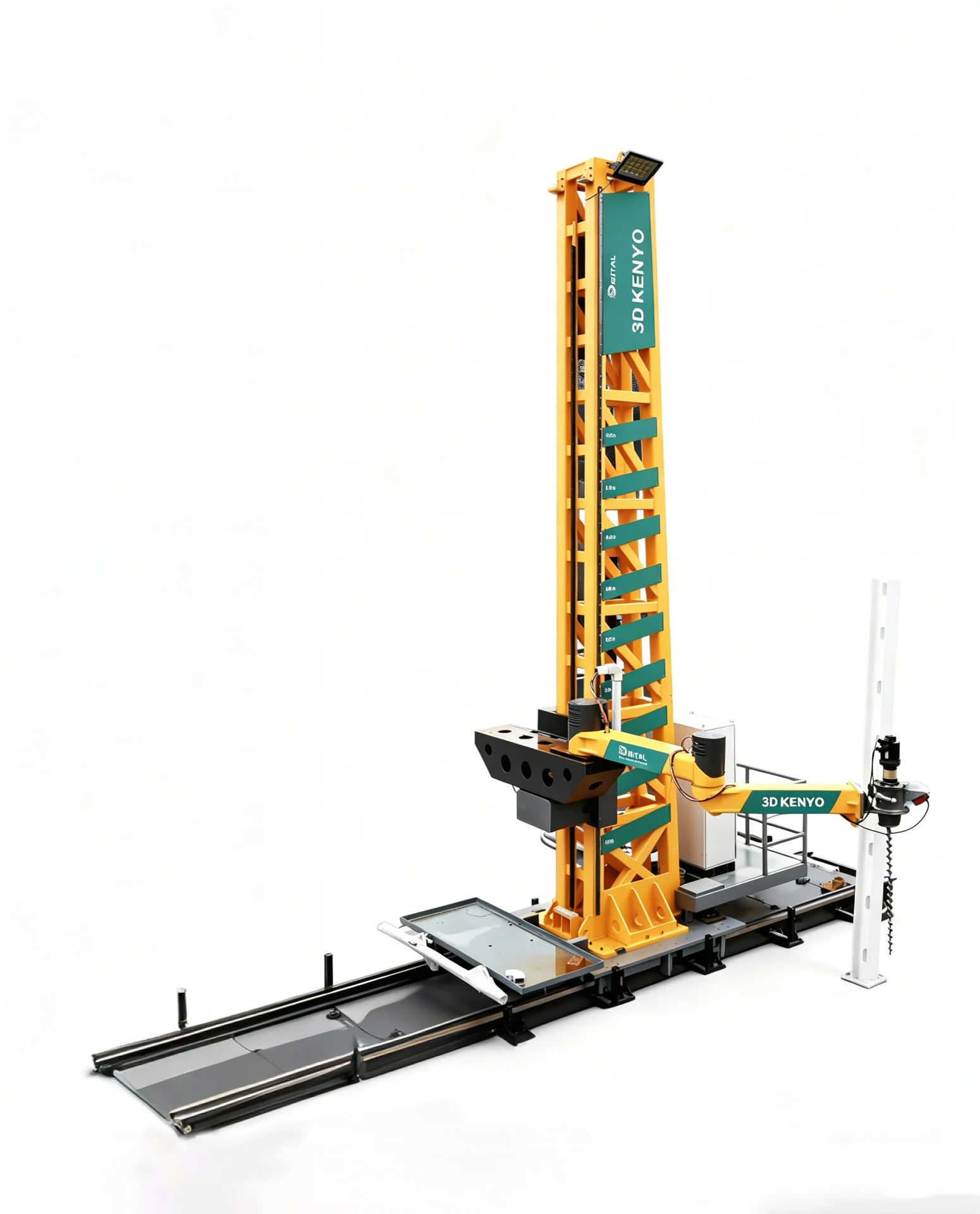 Single-Arm Vertical In-Situ 3D Printer